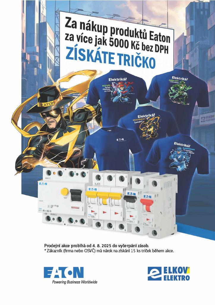 Eaton - tričko za nákup