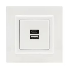 Zásuvka USB A+C pro nabíjení