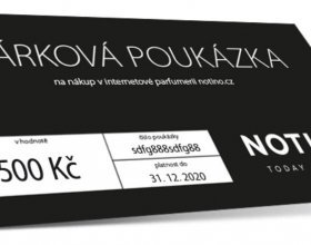 NOTINO poukázka v hodnotě 500 Kč